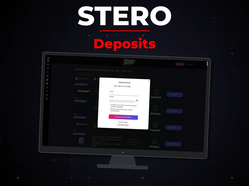 Stero - Deposits