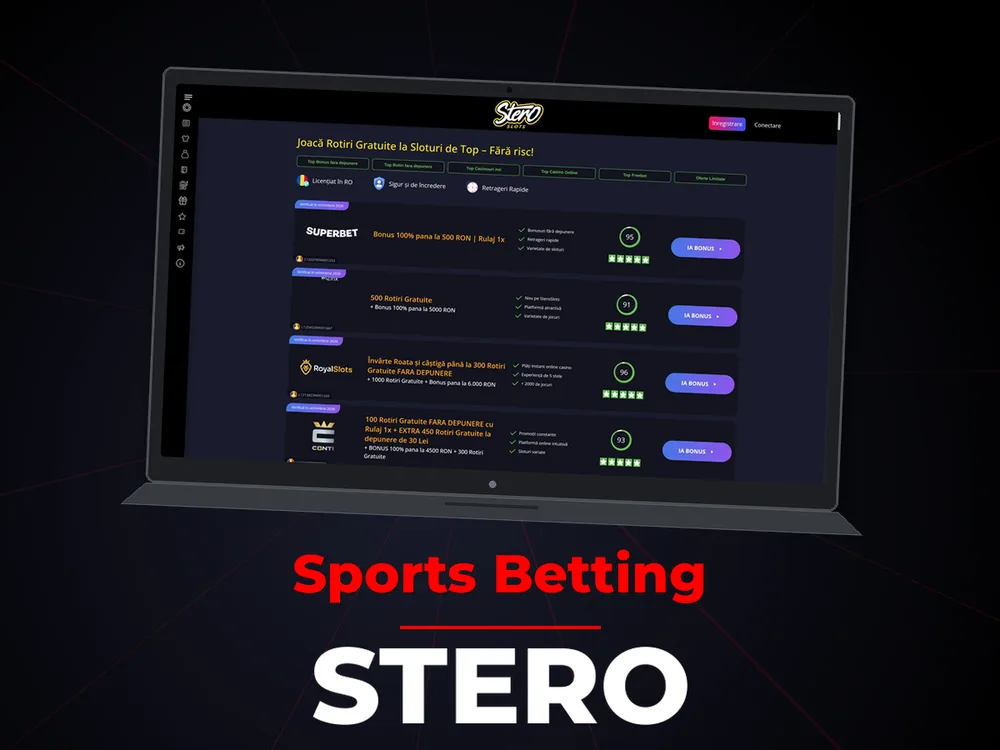 Stero - Sports Betting