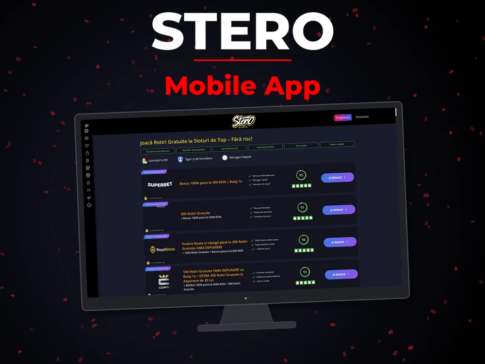 Stero - Mobile App