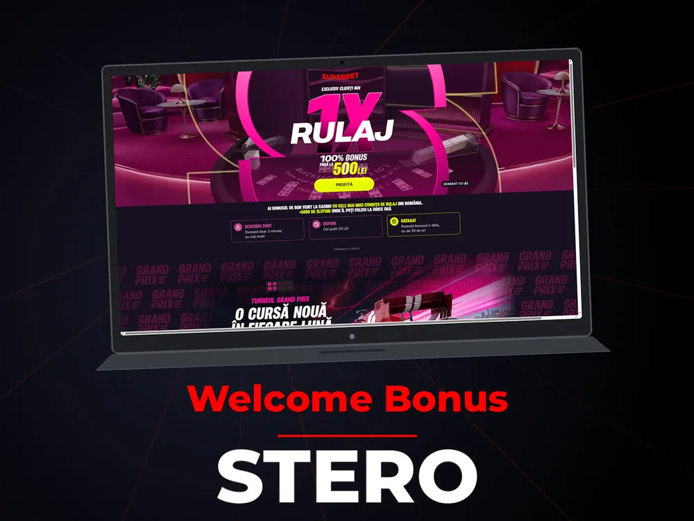 Stero - Welcome Bonus