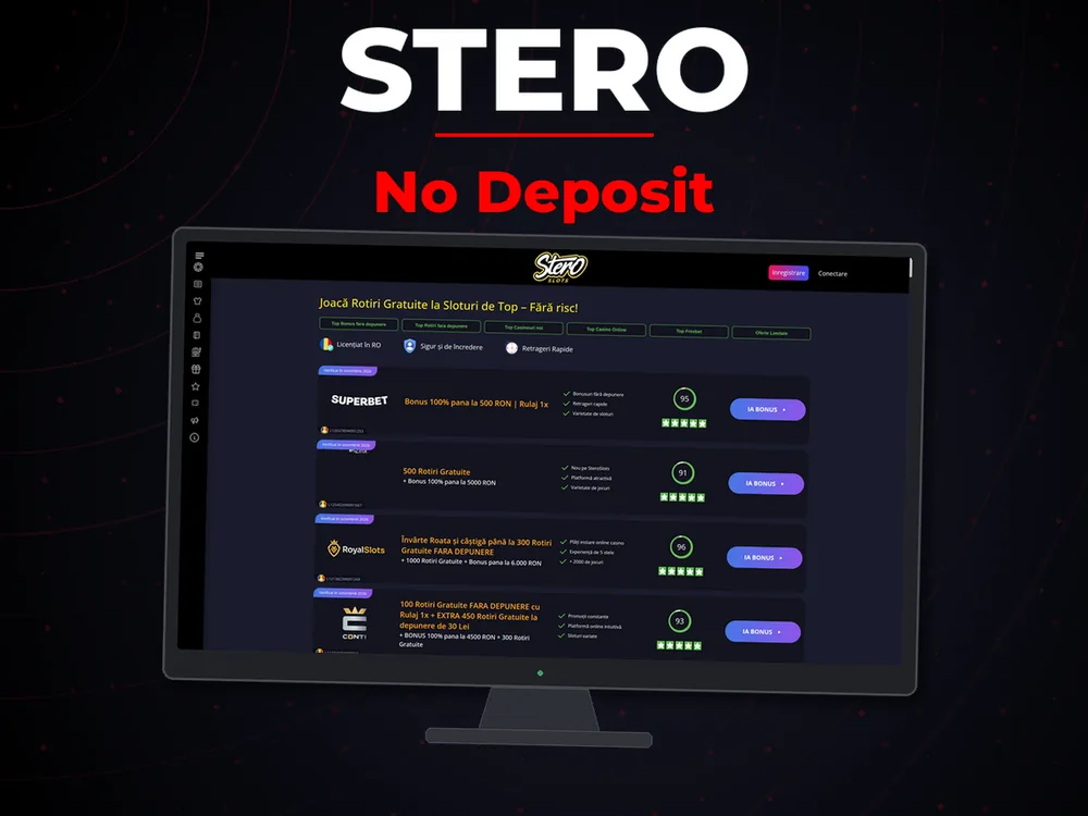 Stero - No Deposit