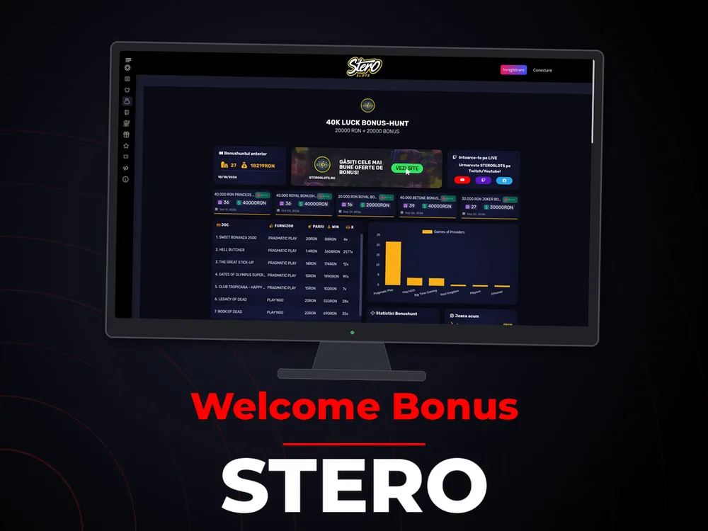 Stero - Welcome Bonus