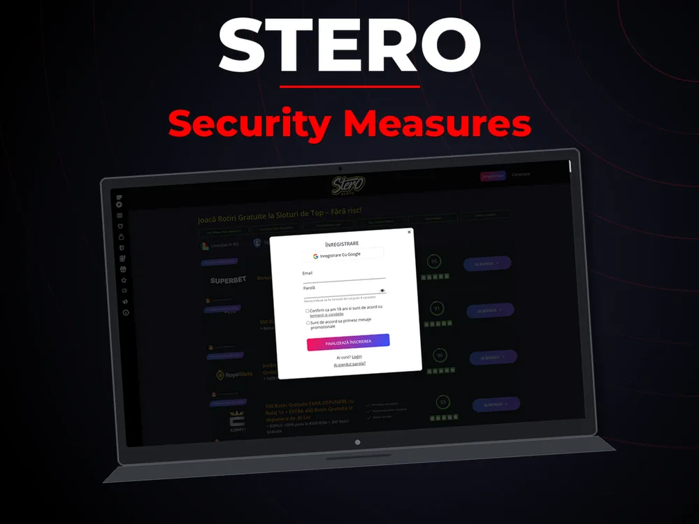 Stero - Security Measures